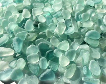 Piccolo mare vetro blu mare vetro massa massa blu memento gioielli di nozze fare Acquario aqua teal Spumarine mare vetro piccolo