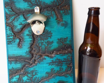 Green machine Bottle Opener