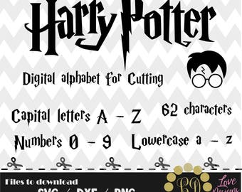 Printable handwritten Harry Potter style Birthday Card