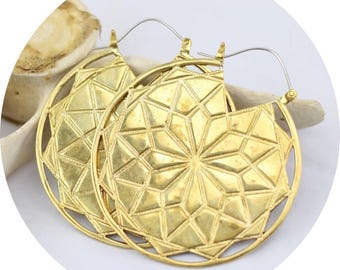 Heila Medallion Earrings
