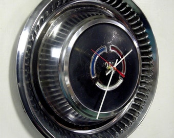 1969 Chrysler 300 Hubcap Clock - Classic Car Hub Cap Wall Clock