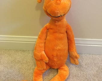 Vintage Dr suess the foot book plush chatacter