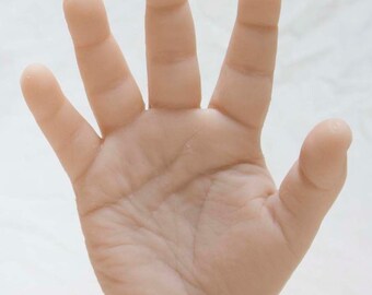 Right Male Silicone Mannequin Hands - Display Model Art rop