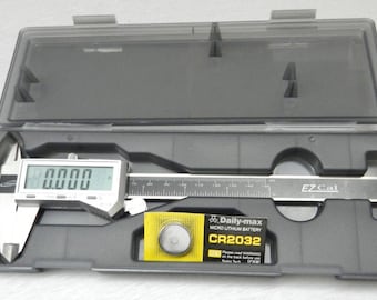 6" Digital Electronic Caliper Fractional 3 Way LCD STAINLESS EZ Cal by iGAGING (11E)