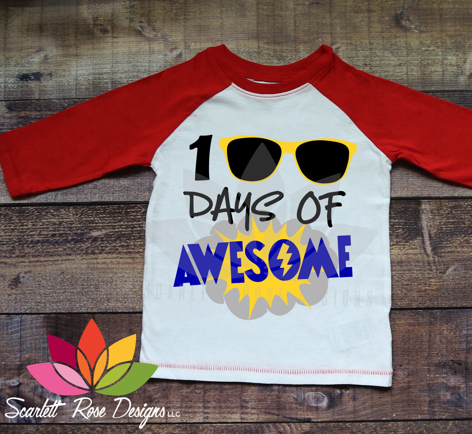 100 days of school shirt svg