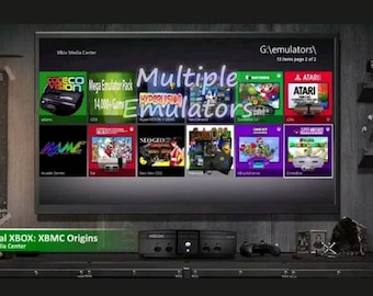 Modded Xbox 35,000+ Games 250GB N64, NES, SNES, Atari, Sega, Genesis, Game Boy, PC Engine, Arcade Better than Retropie Raspberry Pi