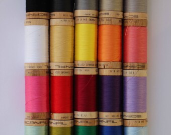 Sewing Thread - 100% Organic Cotton, Perfect for Machine & Hand Sewing