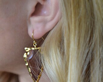 Arrowhead earrings