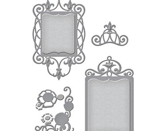 Spellbinders - Shapeabilities - Twisted Floral Tags Die