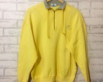 Vintage Champion half zipper sweatshirt..hip hop swag..nice condition..saiz large
