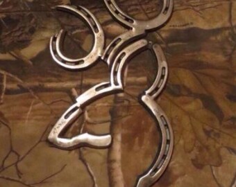 Horse Shoe deer / buck wall hanging