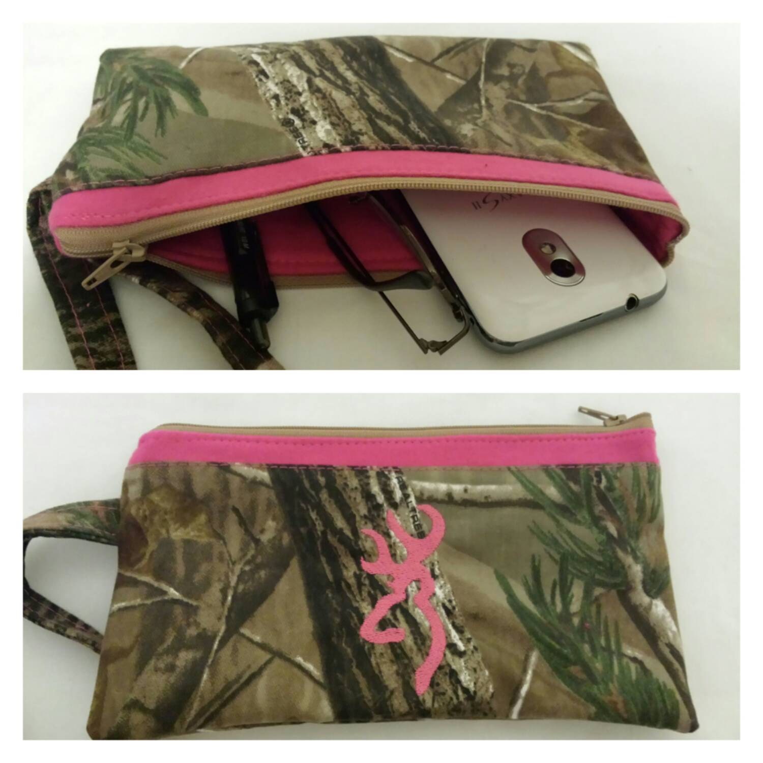 RealTree camo zipper pouch camo pencil case camo makeup