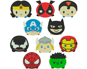 superhero tsum tsum