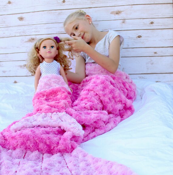 Items similar to Mermaid Tail Blankets - Cuddly Mermaid ...