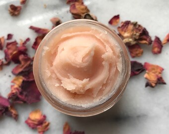 Organic Rose Face Cream Waterless Moisturizer Real Moisture Nutrient Rich Real Pure Beeswax Regenerative