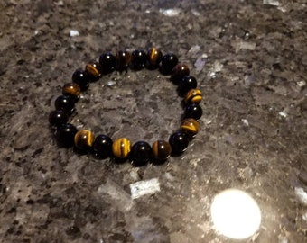 The Dominant (Tiger Eye and Onyx)
