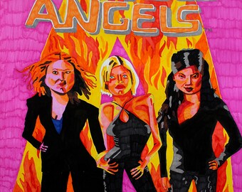 Charlie's Angels Art Print