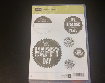 Starburst Sayings by Stampin' Up! #133185 RETIRED
