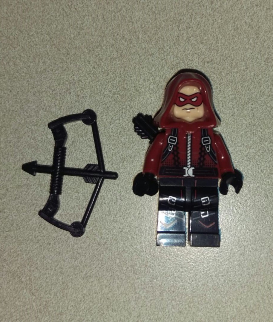 red arrow lego minifigure