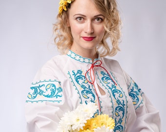 Vyshyvanka, ukrainian embroidered blouse, ukrainian clothing, ukrainian vyshyvanka, embroidery, ethno, ukrainian clothing