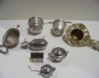 lot of tes strainers total 8