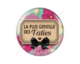 resin cabochon is 25 mm Auntie aunt j14 stick