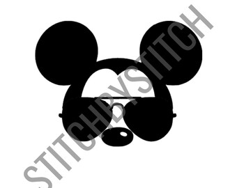 Disney, Mickey, Minnie, Mouse, Aviators, Sunglasses, Icon, Head, Ears, Digital, Download, TShirt, Cut File, SVG, Iron on, Transfer