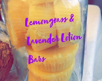 Lemongrass & Lavender Lotion Bars