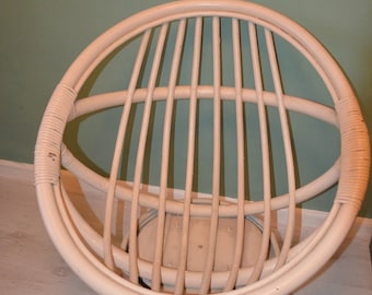 EGG chair years ' 70/vintage rattan chair