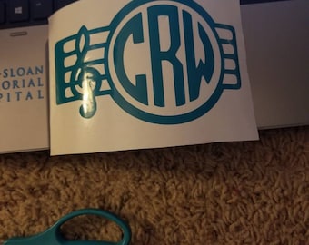 Treble Clef Monogram