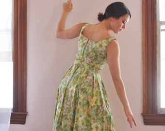Vintage 1960's Mad Men Era Sundress