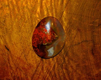 Morgan Hill Poppy Jasper Cabochon