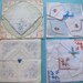 13 Hankies Hanky Unused Swiss Embroidered Cotton Vintage c. 1950s Original Tags Handkerchief Destash