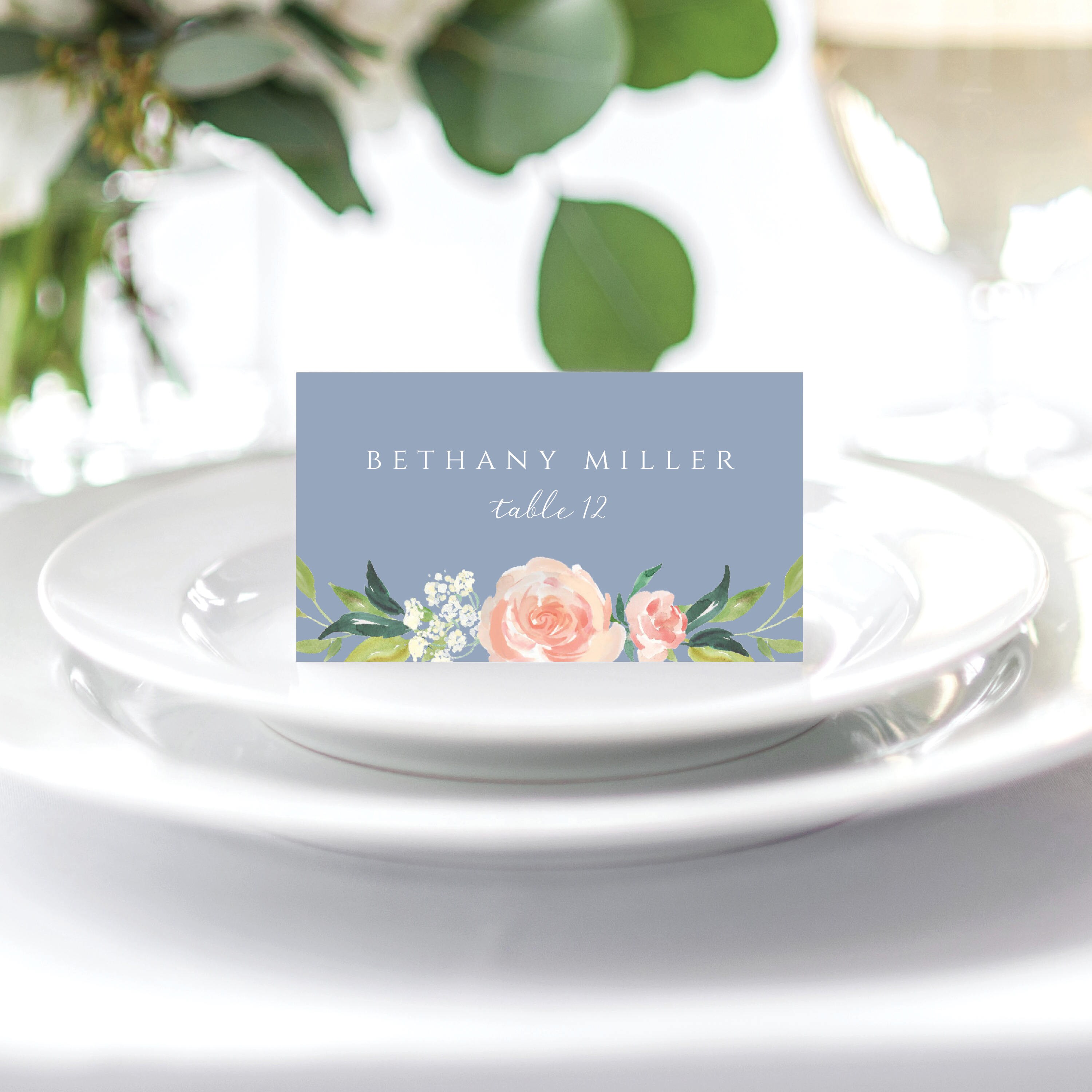 place card holder templates
