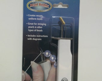 Bead Buddy Knotting Tool for Perfect Knots Between Pearls and Beads