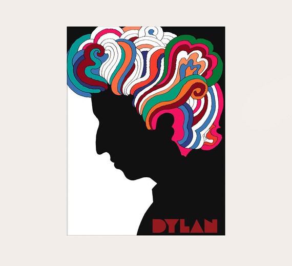 Bob Dylan Poster 1966 Music Poster Bob Dylan Print Home