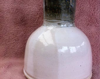 Vase in stoneware from St Amand stand-up collar