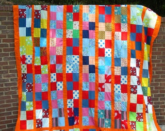 Vintage Quilt top UNFINISHED extra large