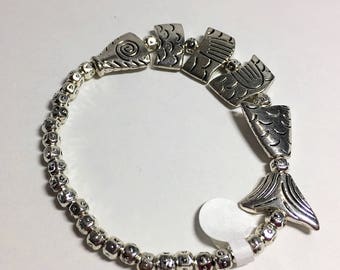 Greek worry fish bracelet