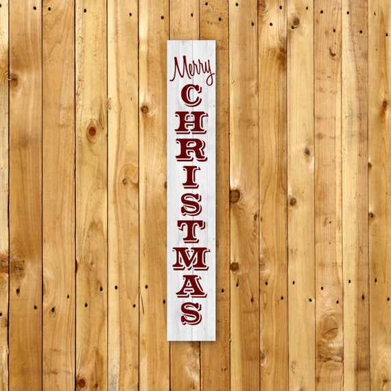 Download Merry Christmas Vertical Sign Merry Christmas Vertical SVG