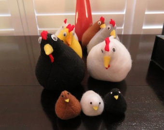 Chicken Plushies (Adult)