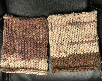Mix matched patchwork Boot Cuffs
