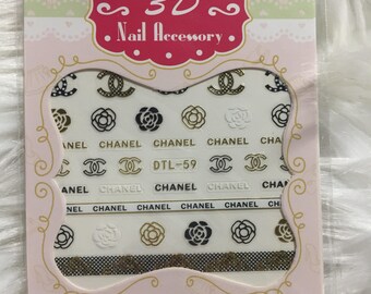 3D Nail Accessory -Gold