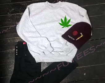weed sweatshirt, weed, weed sweater, weed jumper, weed leaf, grass shirt, cannabis, stoner gift, stoners, stoned, drugs sweater