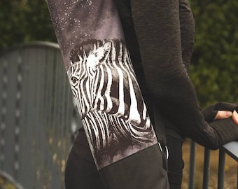 Yoga Mat Bag. Yoga Mat Sling. Zebra Yoga Mat Bag.