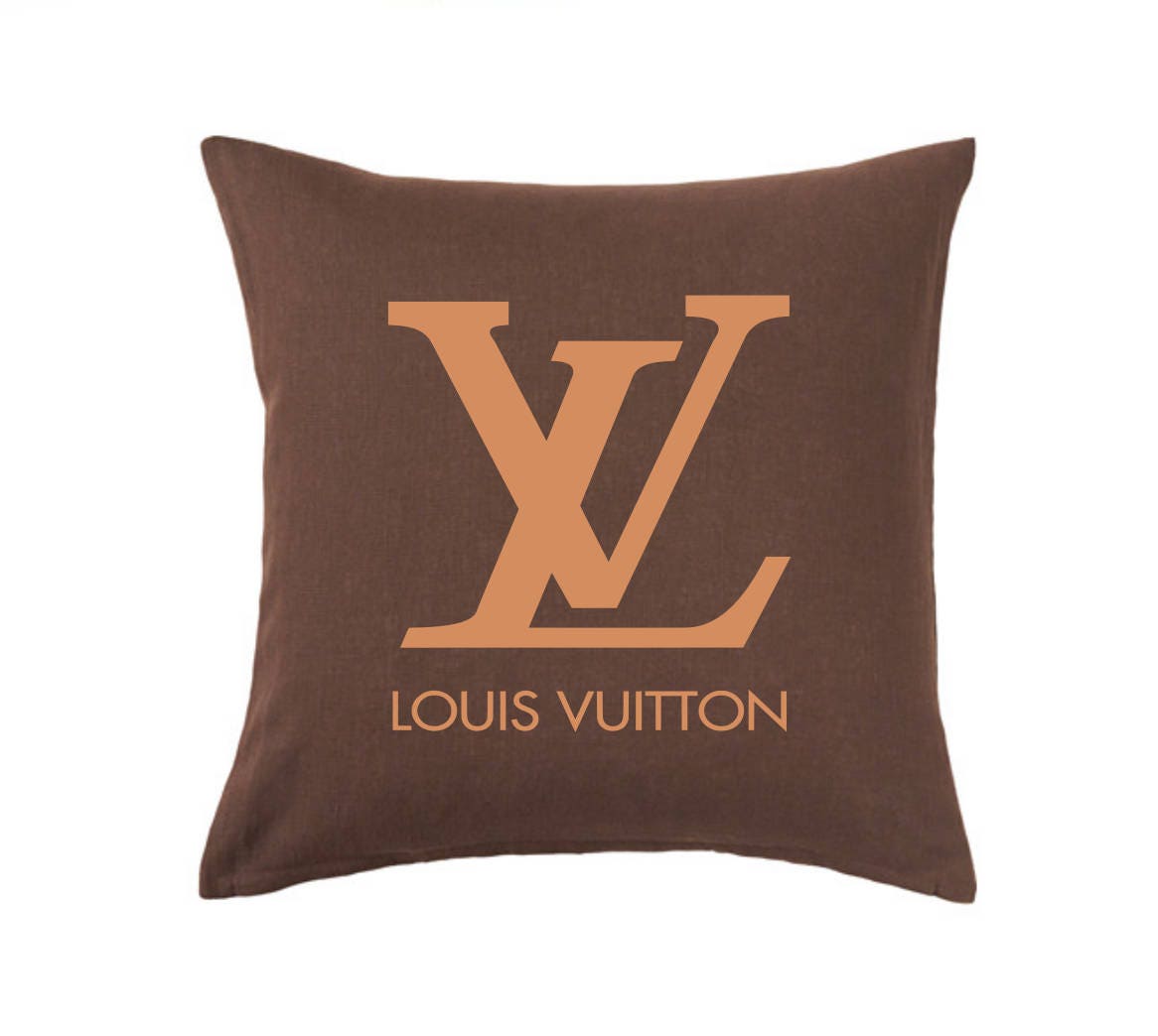 Louis Vuitton Inspired Pillow Cover Wedding Gift