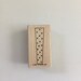 Wooden rubber stamp vintage stampin up