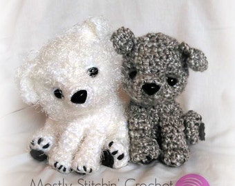 Stash the Scrappy Pup; CROCHET PATTERN; PDF