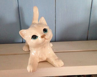 Vintage Lefton china cat