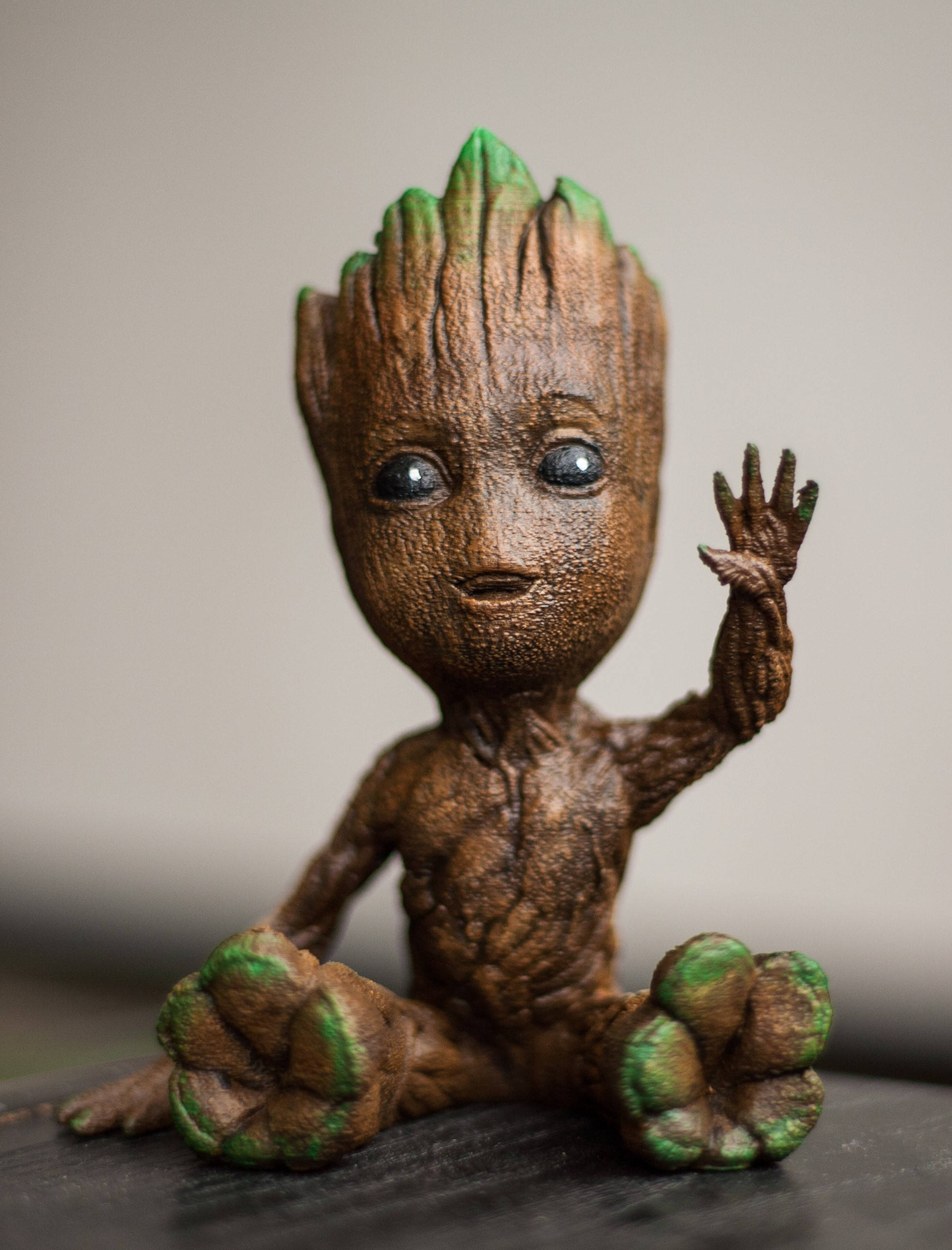 Best selling Cute Waving Baby Groot Marvel Guardians of the